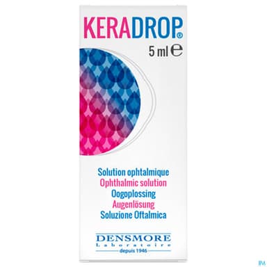 KERADROP SOL OPHTALMIQUE 5ML