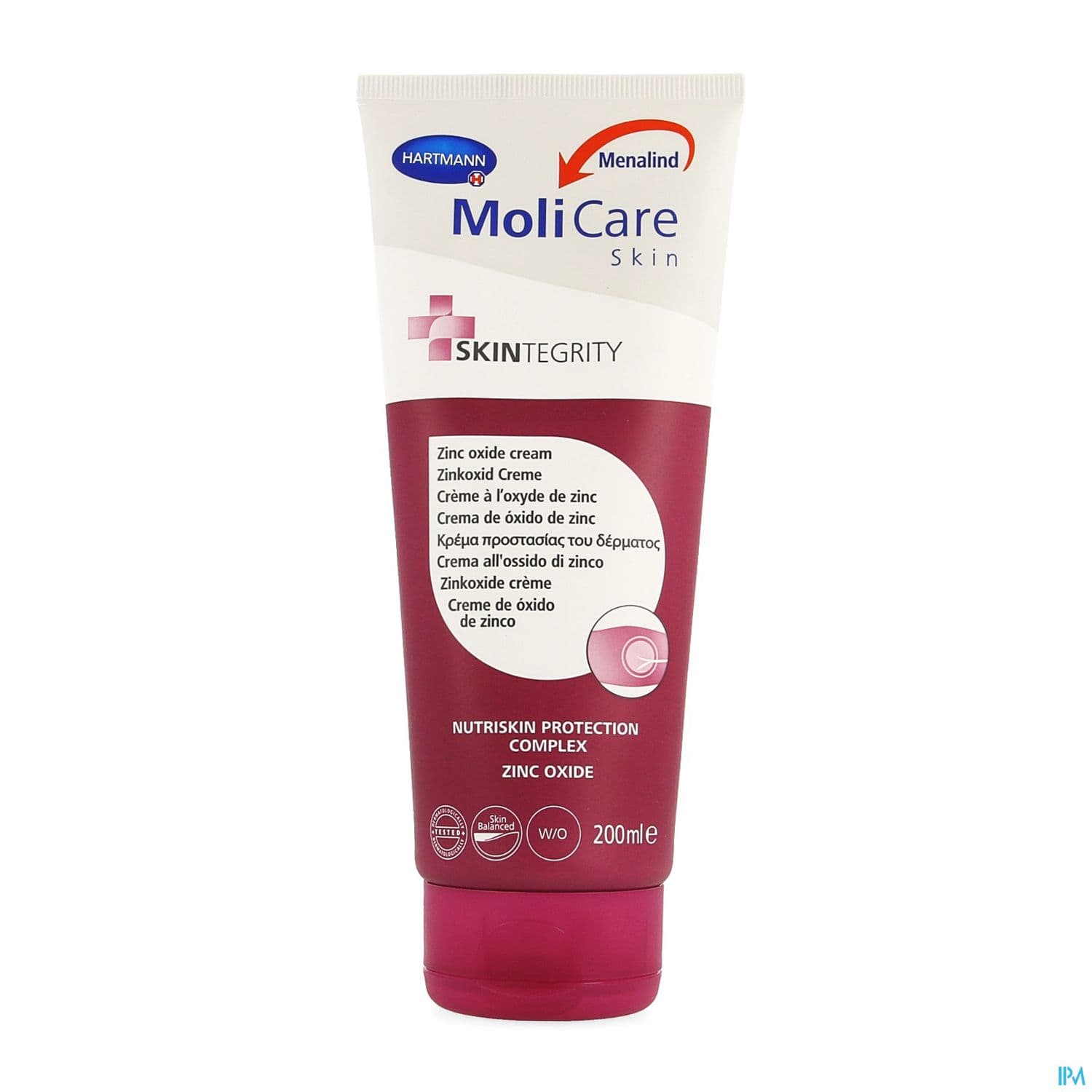 MOLICARE SKIN CR OXYDE ZINC 200 ML