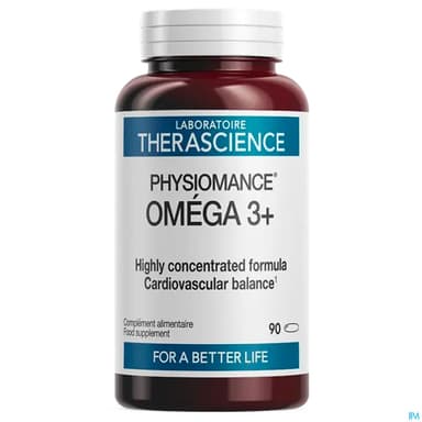 PHYSIOMANCE OMEGA 3+ CAPS 90