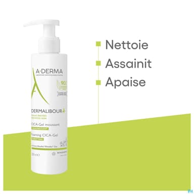 A-DERMA DERMALIBOUR+ CICA GEL200ML