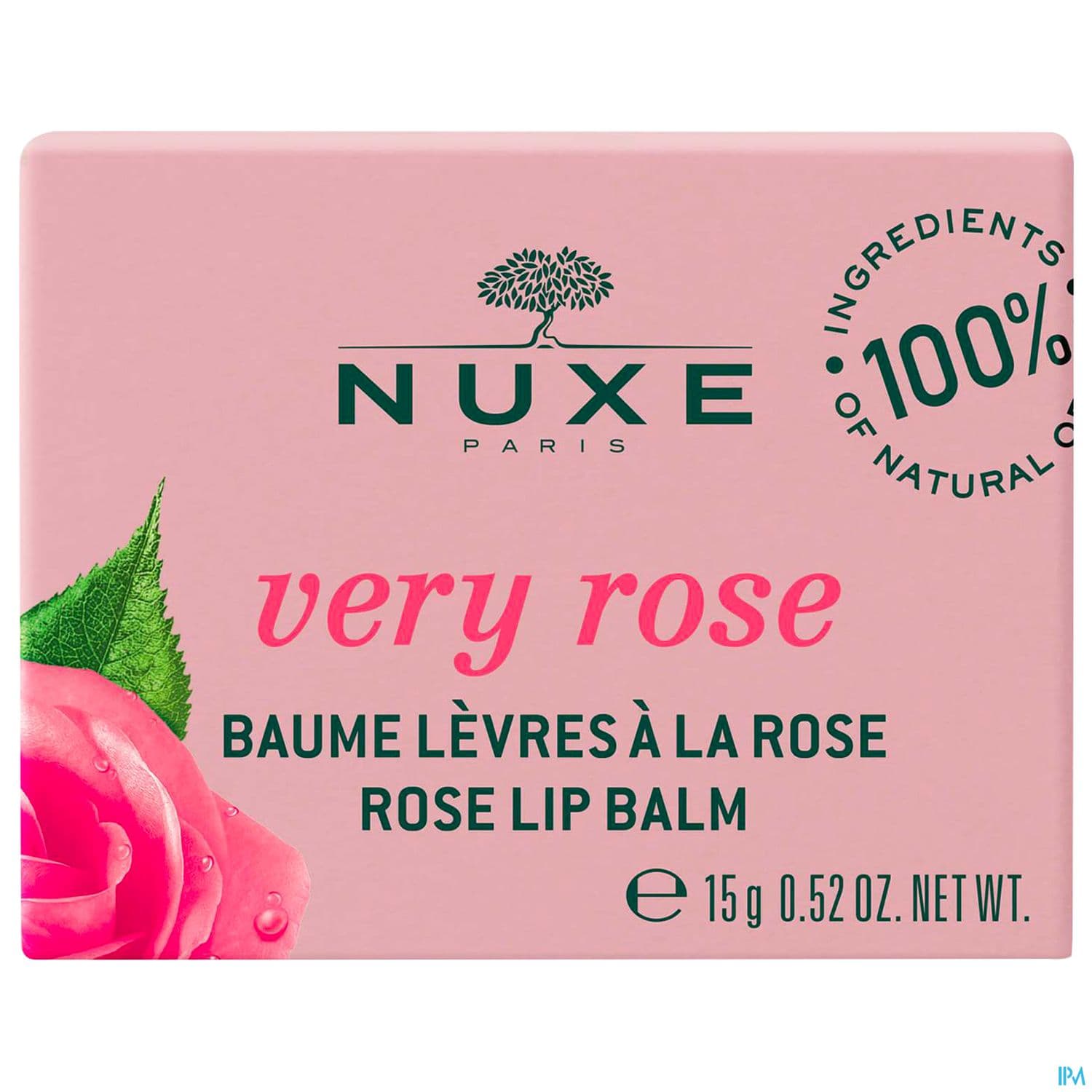 Nuxe Very Rose Baume Levres 15g