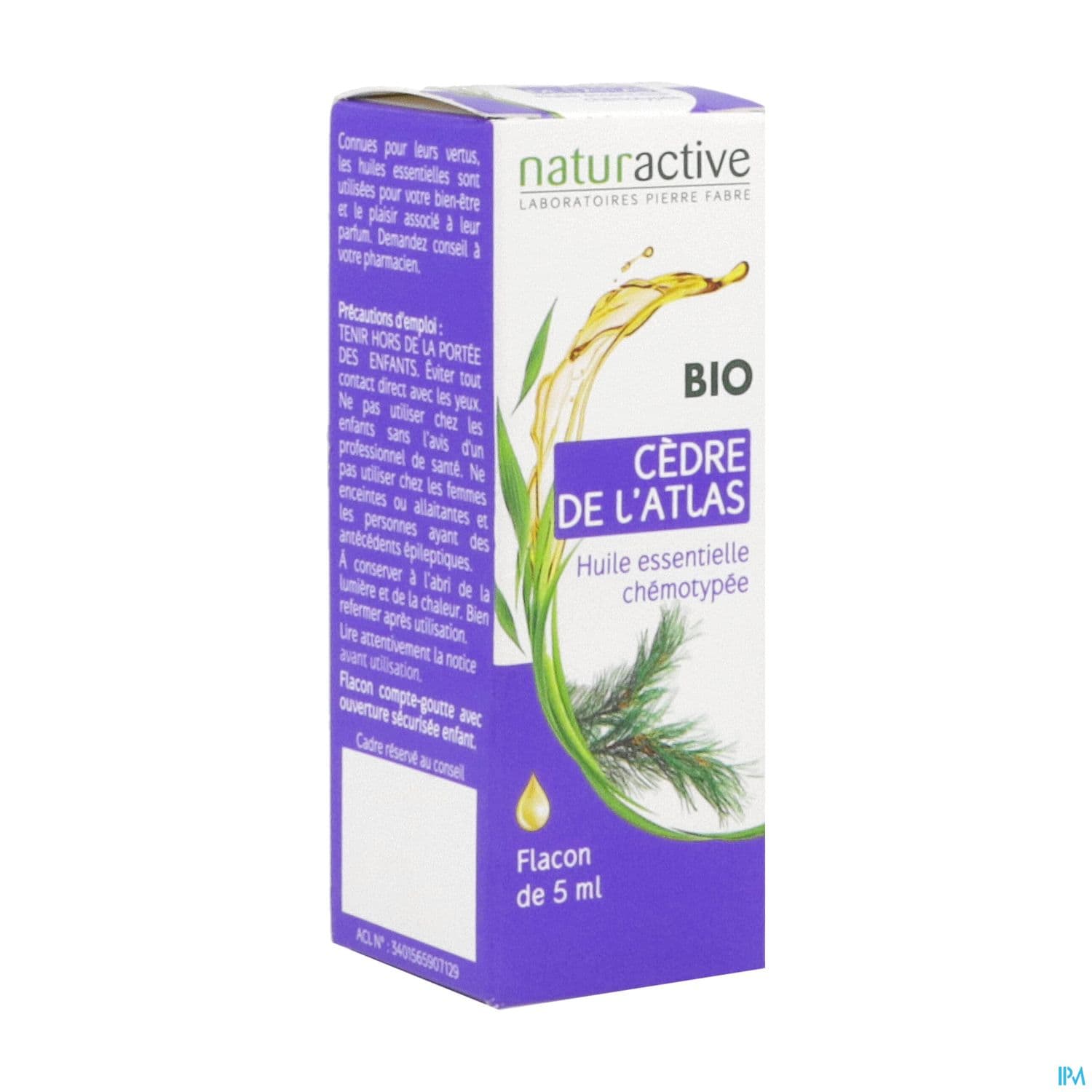 NATURACTIVE CEDRE ATLAS HE BIO 5ML