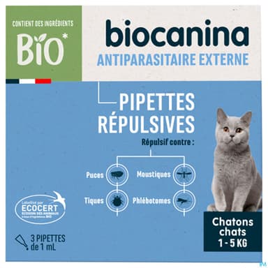 BIOCANINA PIPET REPULS BIO CHAT