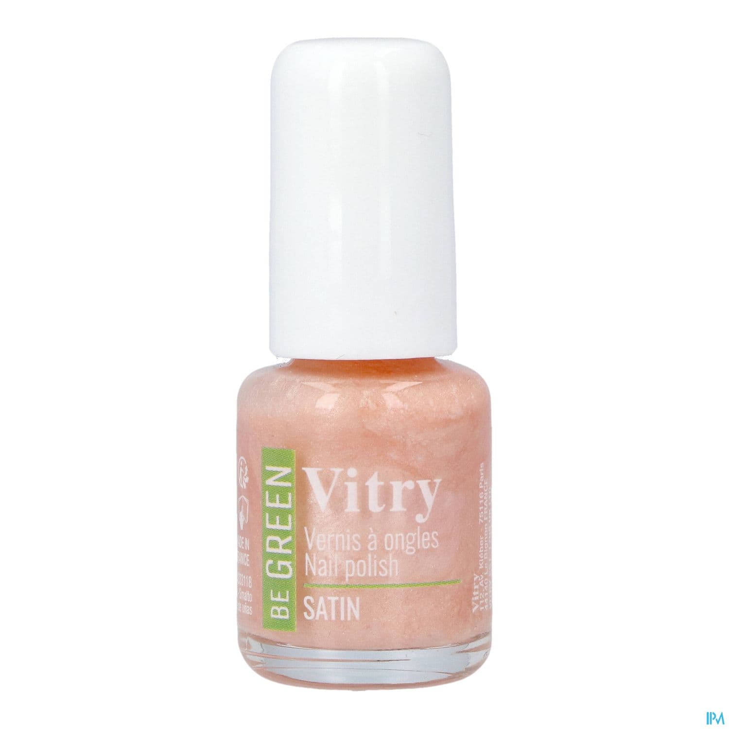 Vitry Be Green Vernis Ongles Satin 6ml