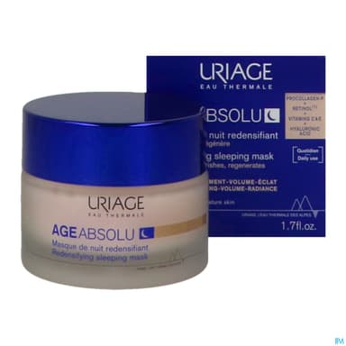 Uriage Age Absolu Masque De Nuit Redensifiant 50ml