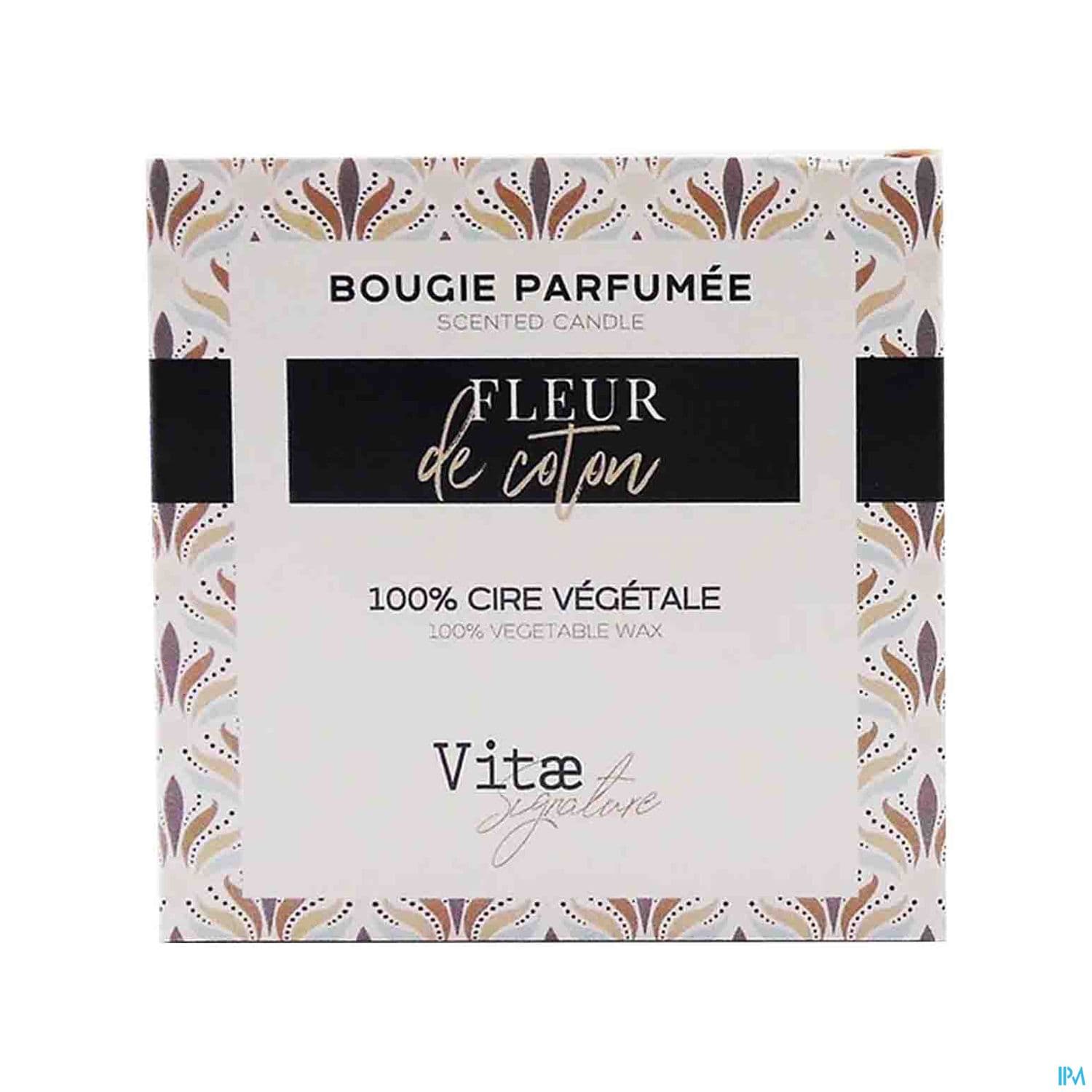 Vitae Cosmetics Bougie Parfumee Fleur De Coton 120g