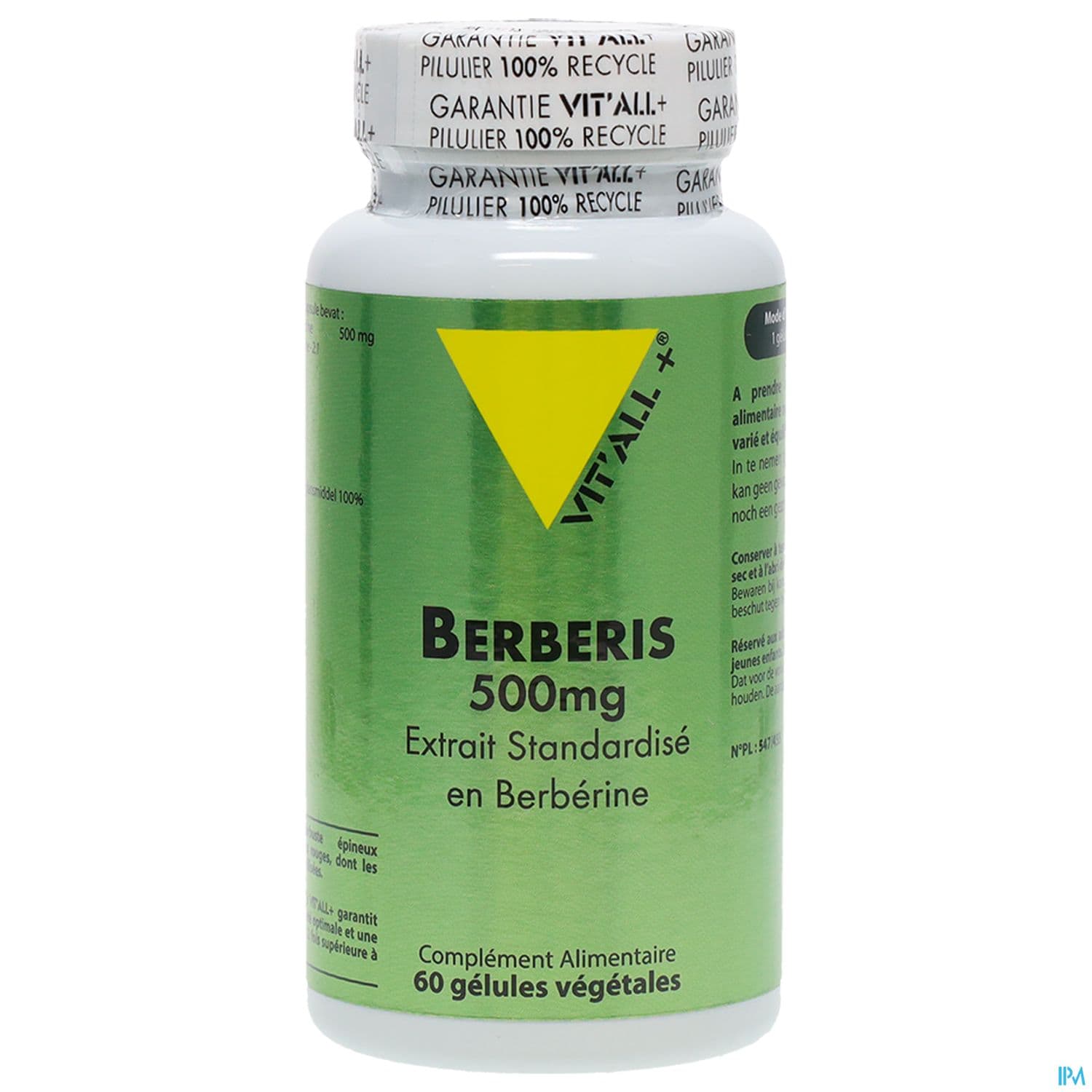 VIT ALL+ BERBERIS 500MG GELUL 60