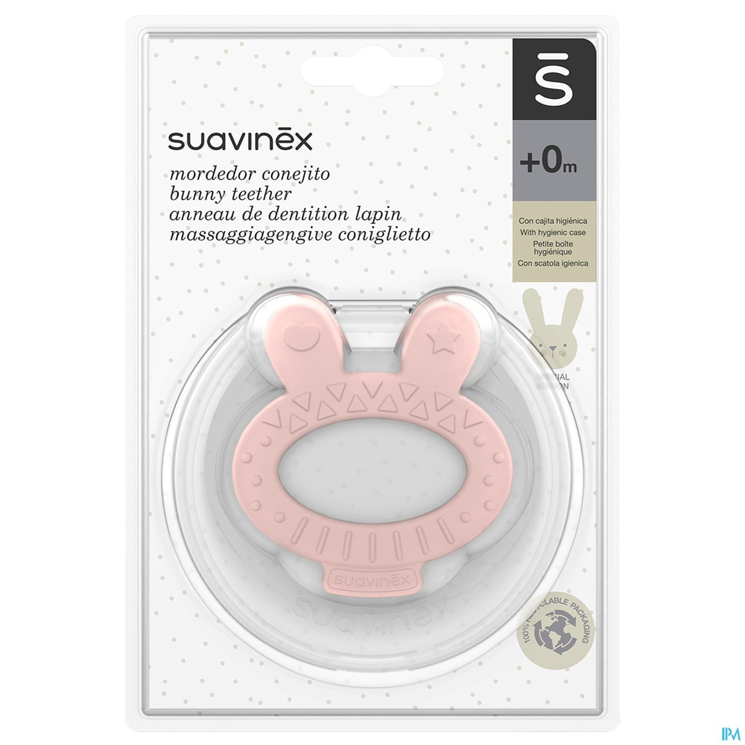 SUAVINEX ANNEAU DENTIT LAPIN+BTE