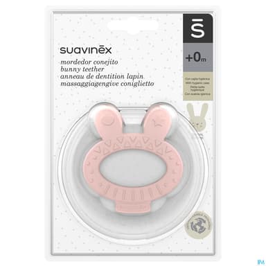 SUAVINEX ANNEAU DENTIT LAPIN+BTE