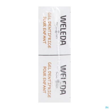 WELEDA DENTIFRICE GEL ENFANT DUO