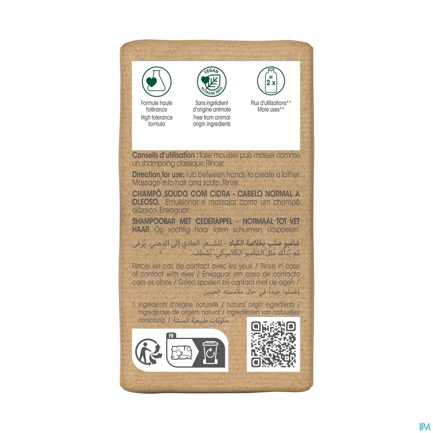 KLORANE SH SOLIDE CEDRAT 80G