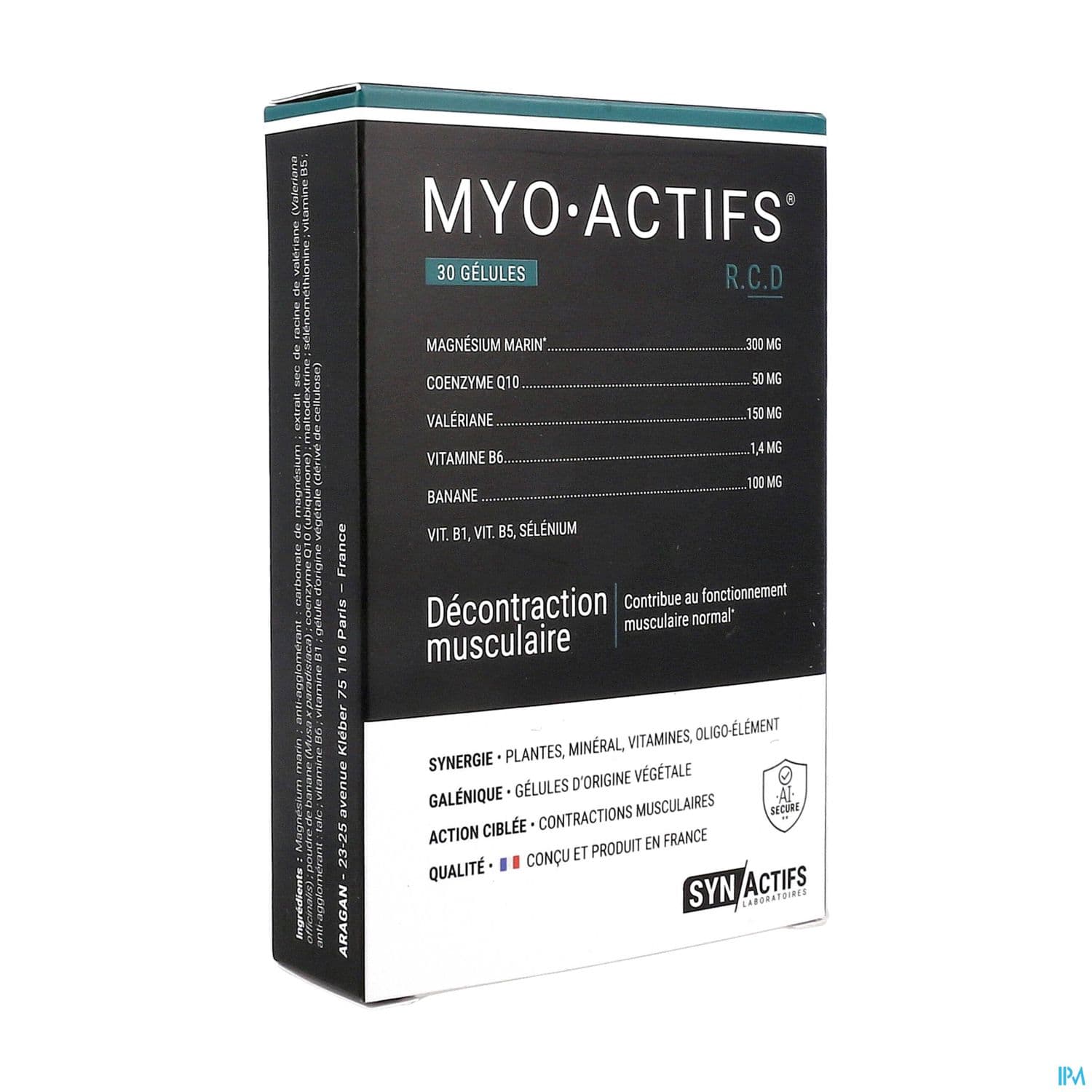 SYNACTIFS MYOACTIFS GELUL 30