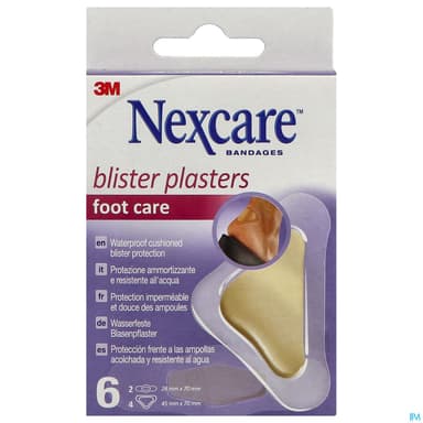 3m Nexcare Pansement Hydrocolloide Ampoules Assortis 6