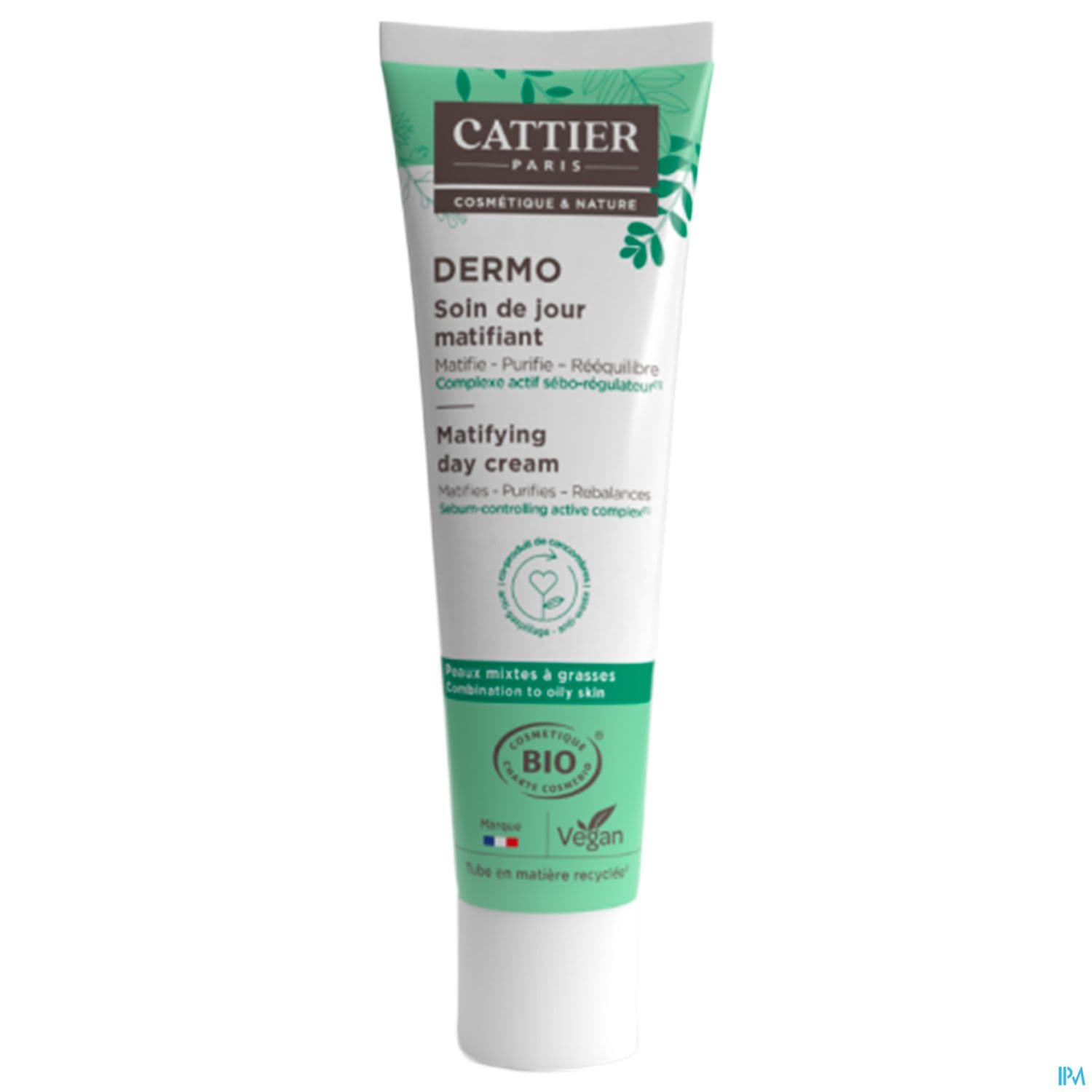 CATTIER SOIN JOUR MATIFIANT 40ML