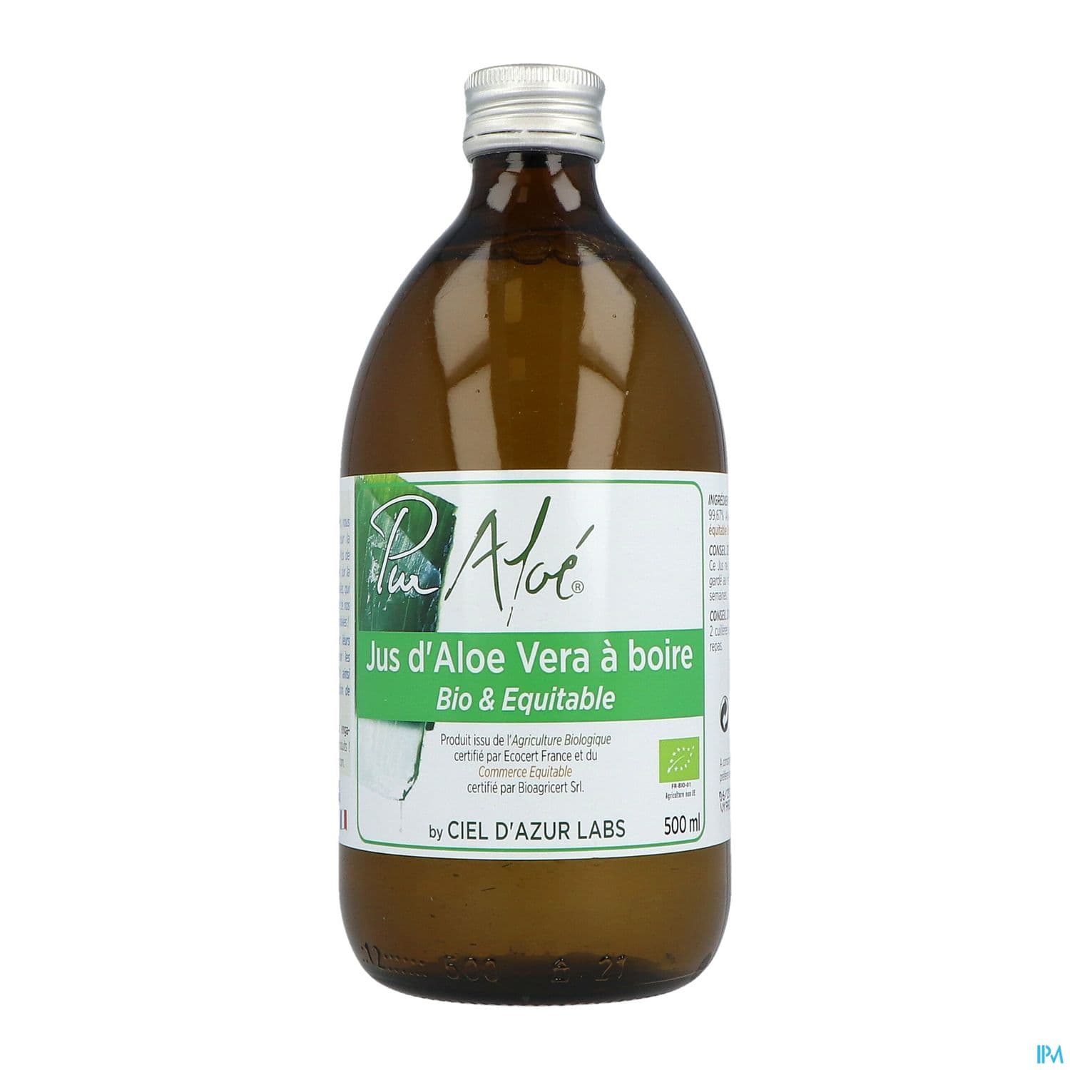 PURALOE JUS PASTERISE A BOIRE500ML