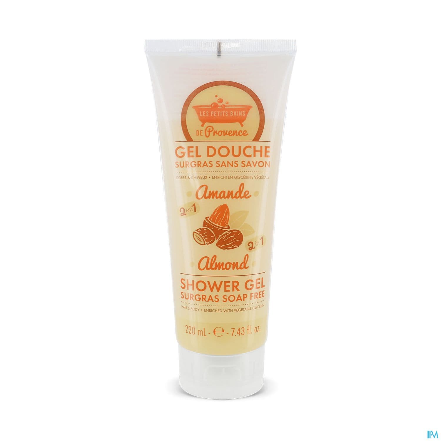 Les Petits Bains De Provence Gel Douche Amande 220ml — Pharmacie de la mairie