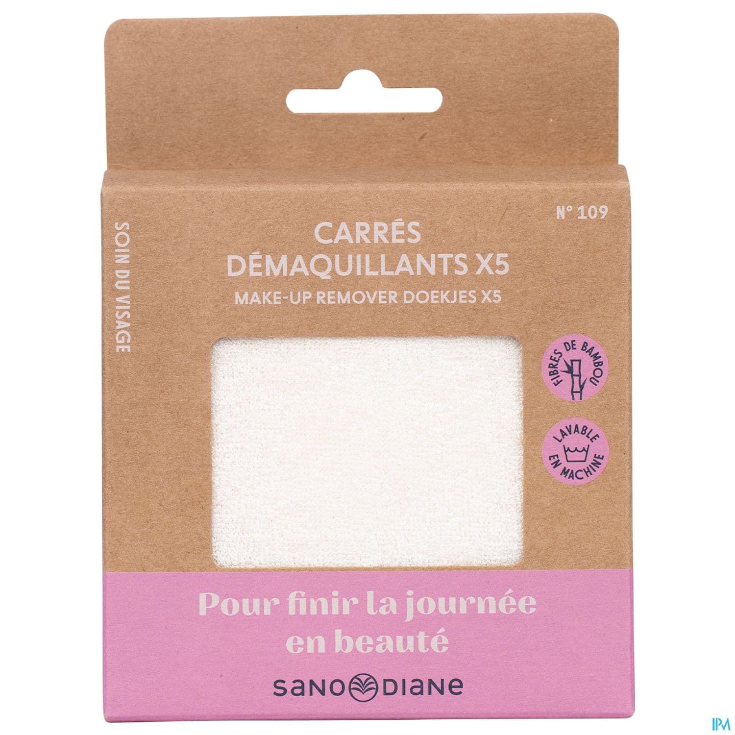Sanodiane 109 Carres Demaquillants Tissus X5