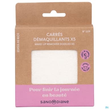 Sanodiane 109 Carres Demaquillants Tissus X5
