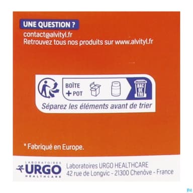 ALVITYL VITALITE CPR A CROQUER 30