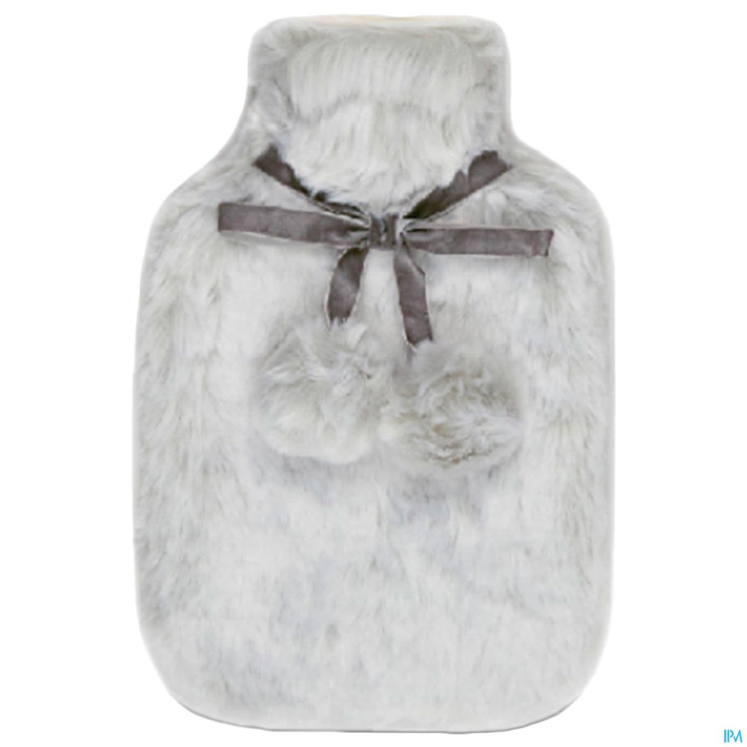 L2n Bouillotte Fourrure Gris Clair