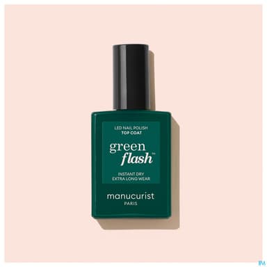 GREEN FLASH TOP COAT 15ML