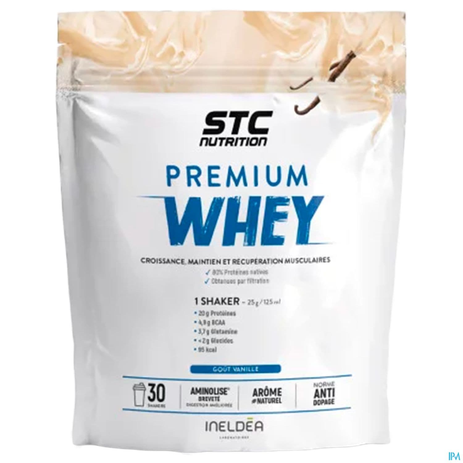 Stc Nutrition Premium Whey Protein Vanille Doypack 750g