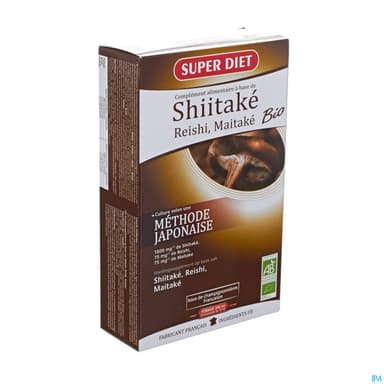 SUPERDIET SHIITAK/REISHI BIO AMP20
