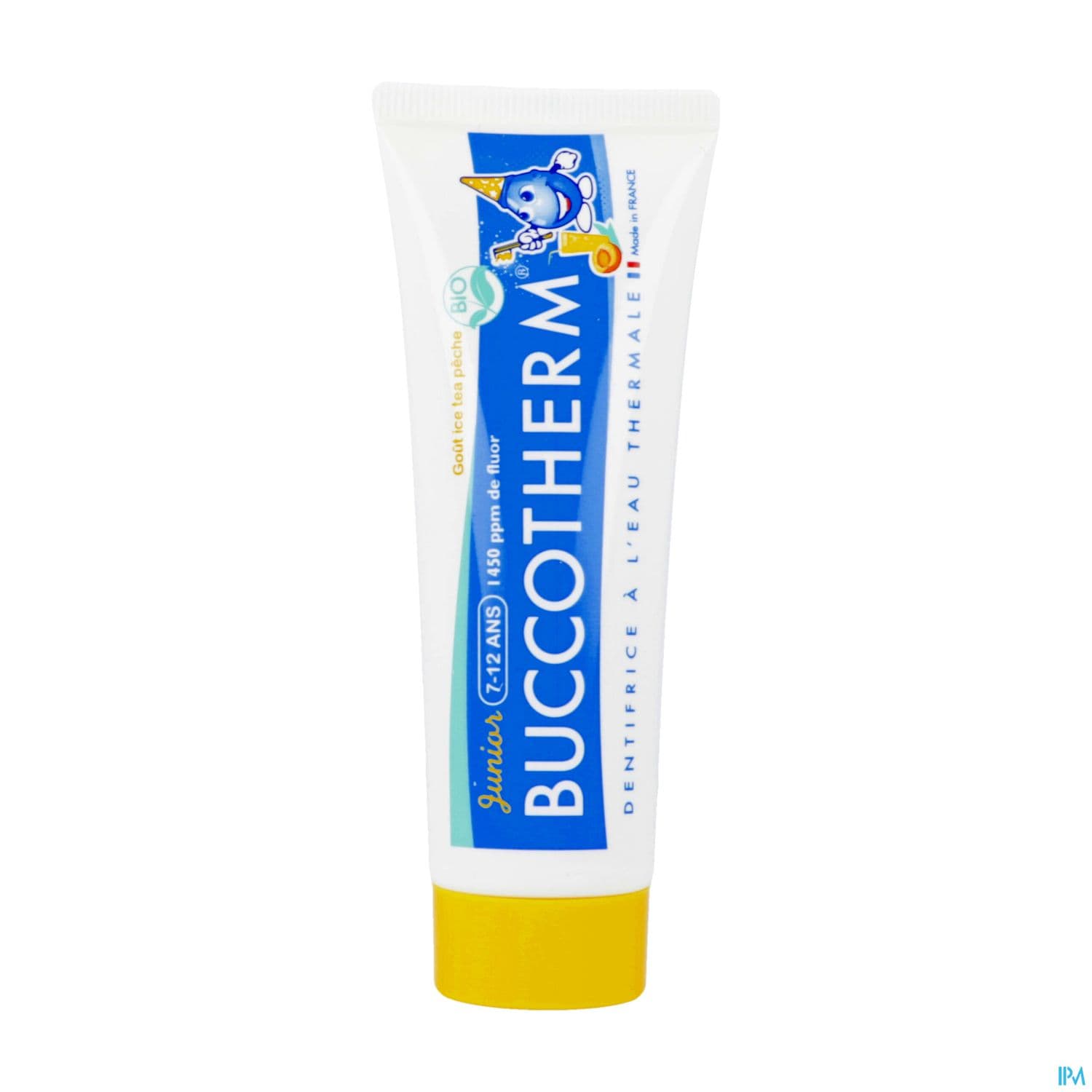 Buccotherm 7/12ans Dentifrice Ice Tea Bio 50ml