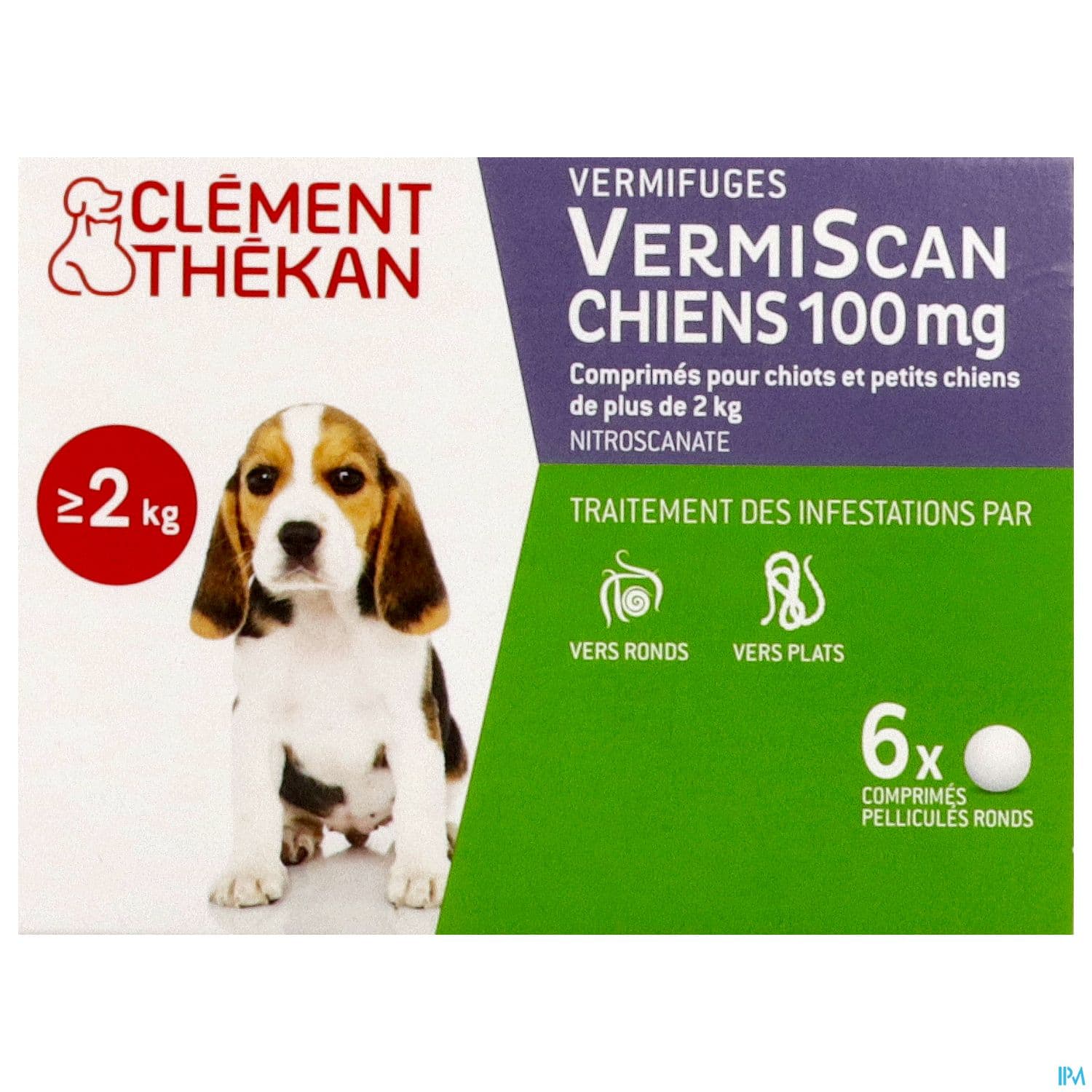 CLEM/THEK VERMISCAN CHIOT/CHN CPR6