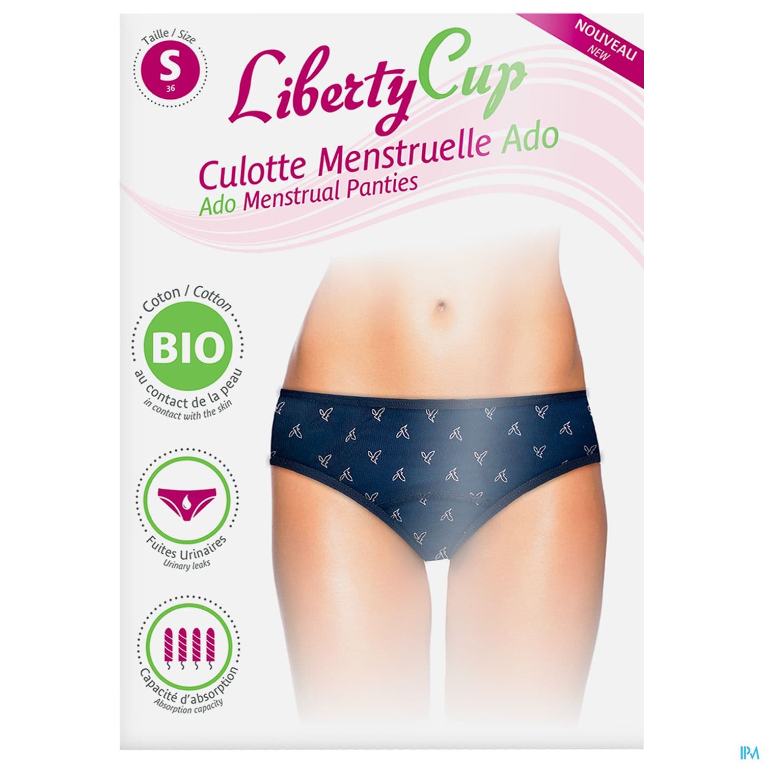 Liberty Cup Culotte Menstruelle Ado Bio S