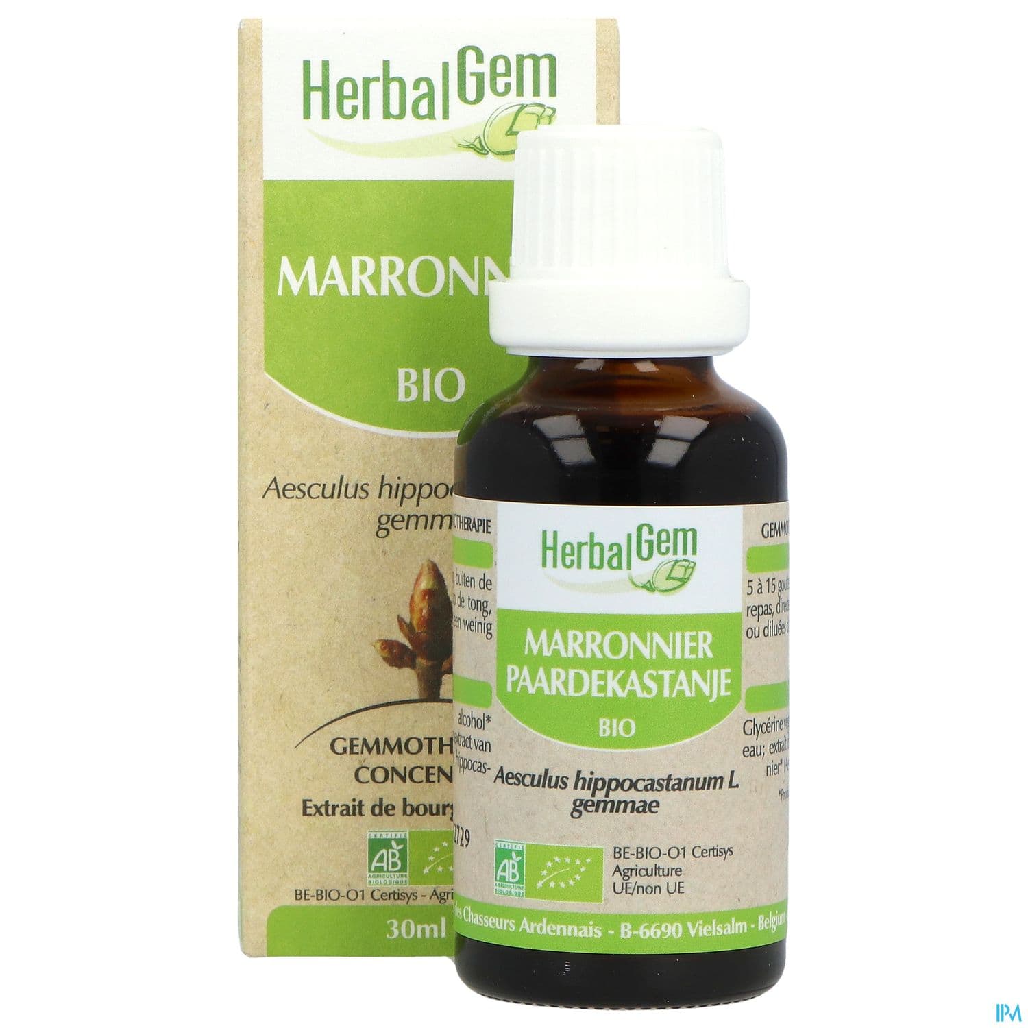 Herbalgem Marronnier Bourgeon Macerat Gly Bio 30ml