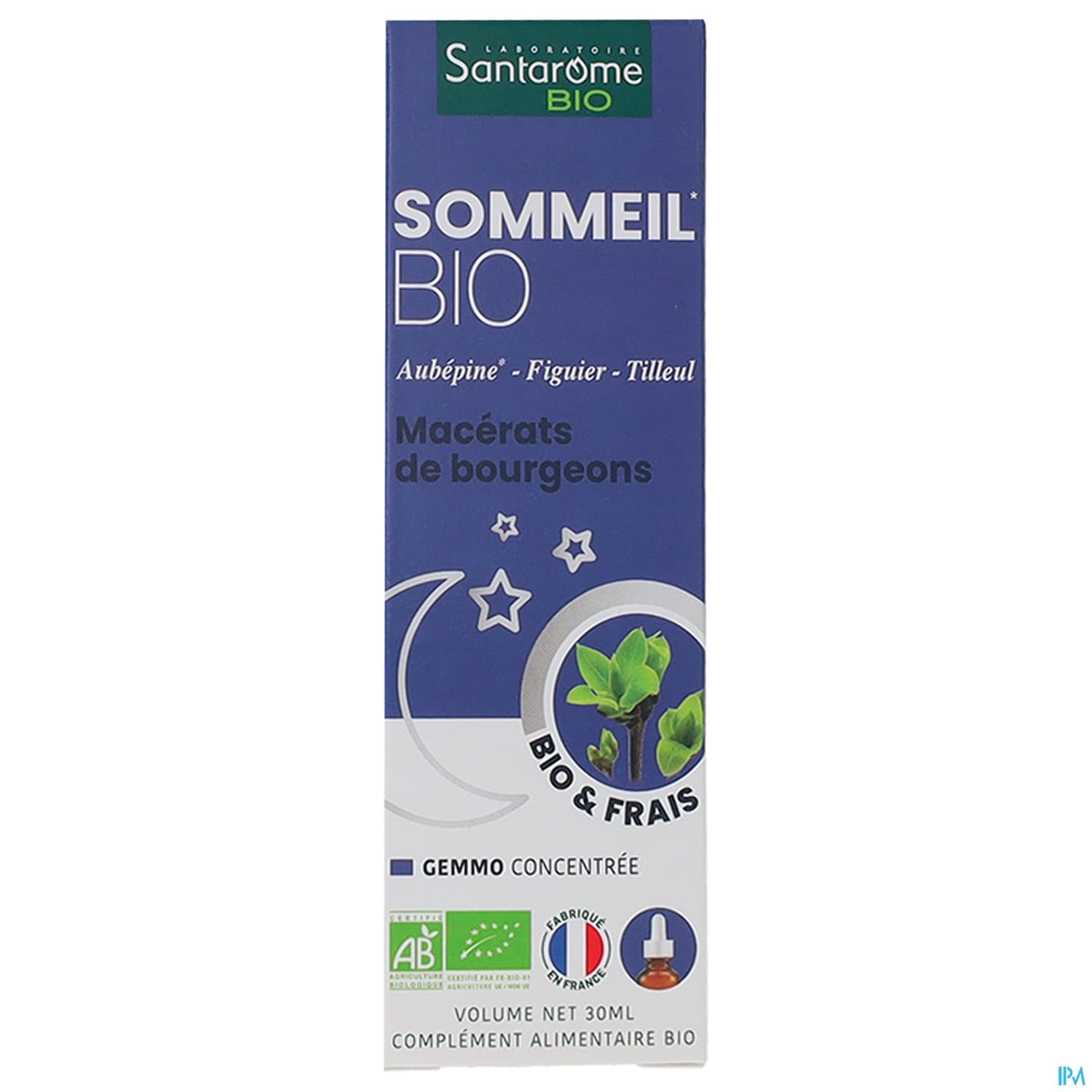 Santarome Bio Complexe Bourgeon Sommeil C14 30ml