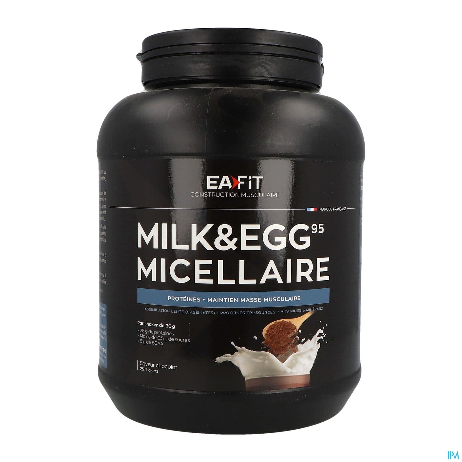 Eafit Milk Egg 95 Micellaire Poudre Chocolat 750g