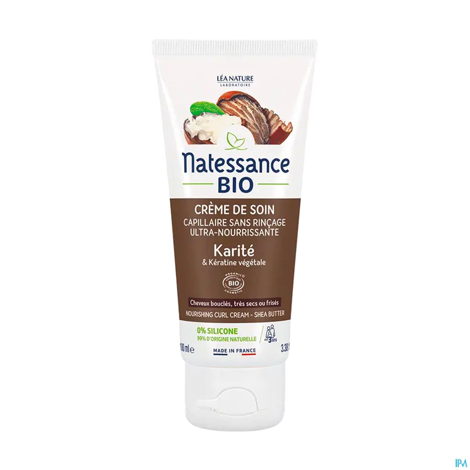 Natessance Bio Creme Sans Rincage Karite 100ml