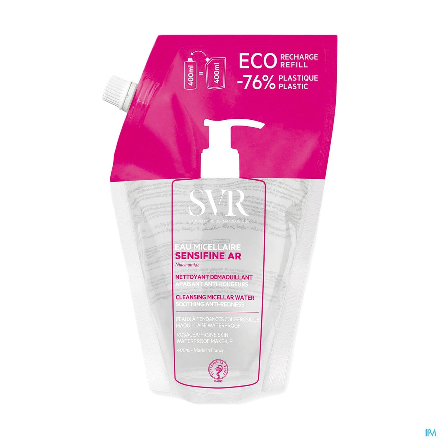Svr Sensifine Ar Eau Micellaire Recharge 400ml