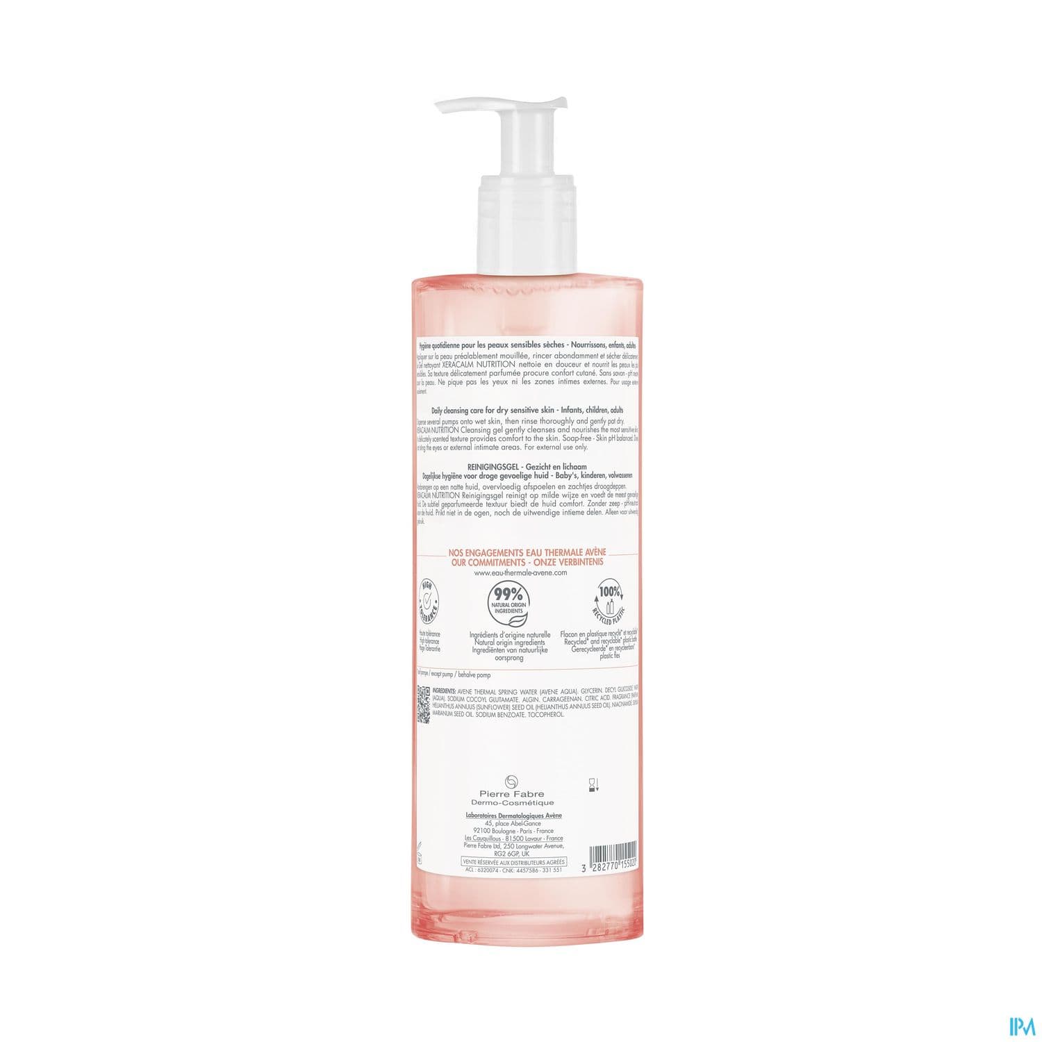 XERACALM NUTRI GEL NET 750ML