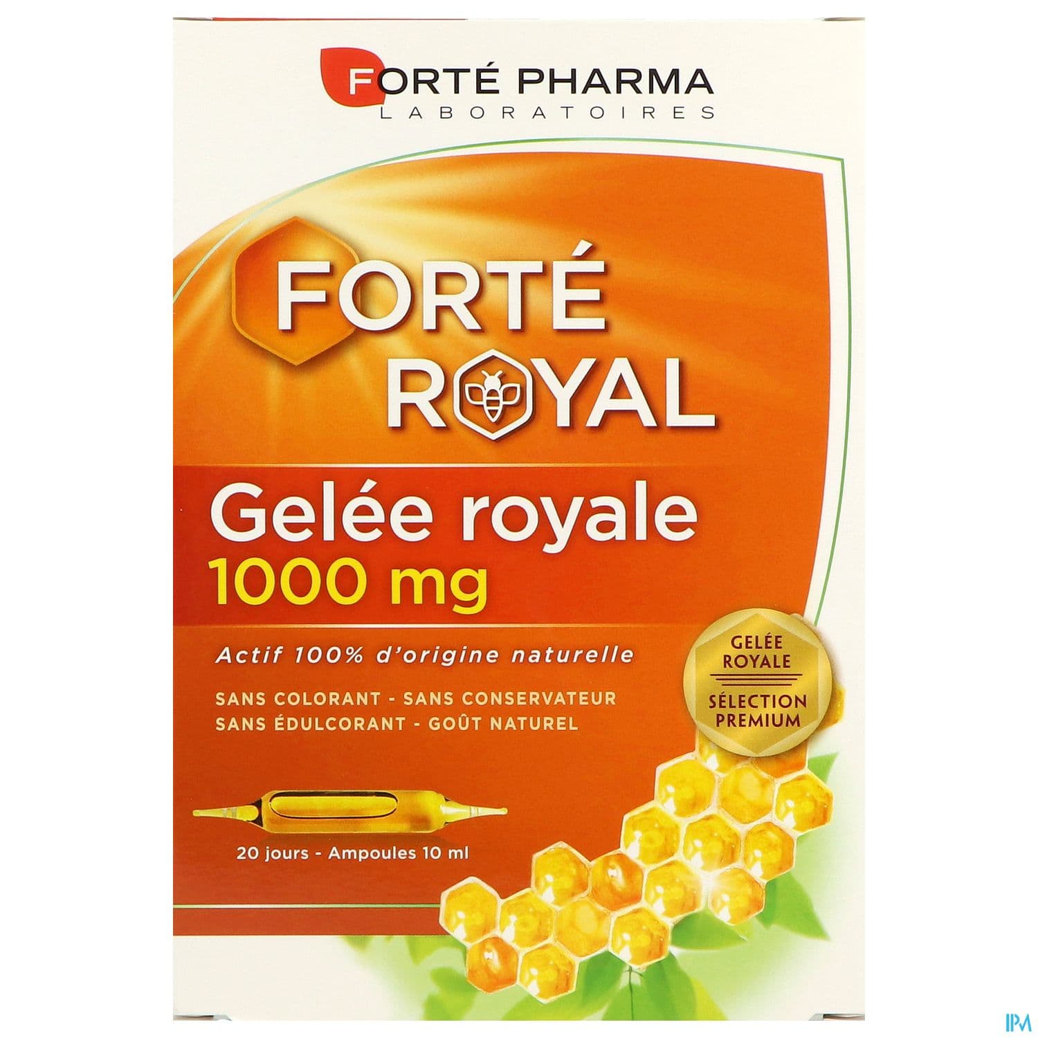 Forte Pharma Forte Royal Gelee Royale 1000mg Ampoule 10ml 20