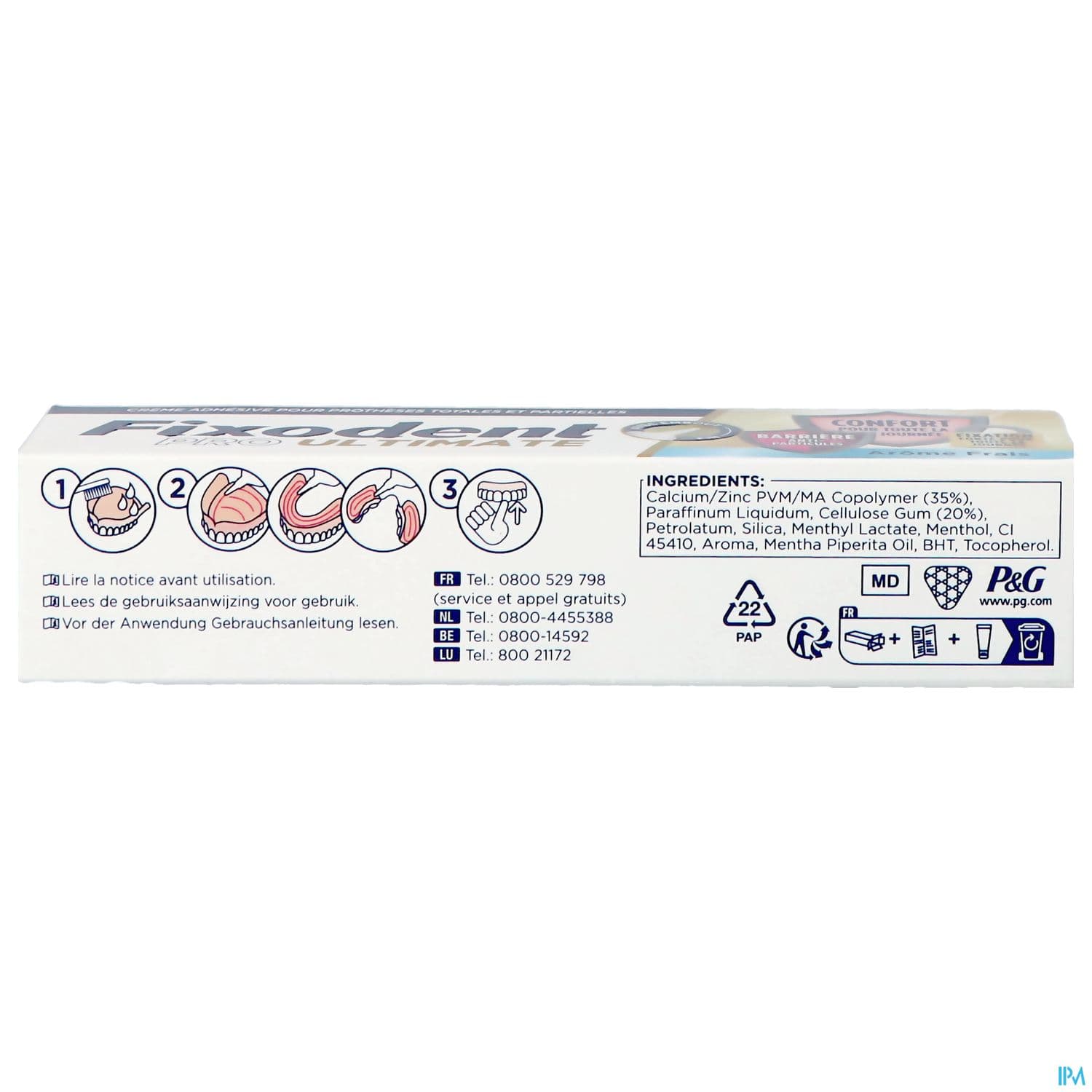 FIXODENT PRO ULTIMATE FRAIS 40G