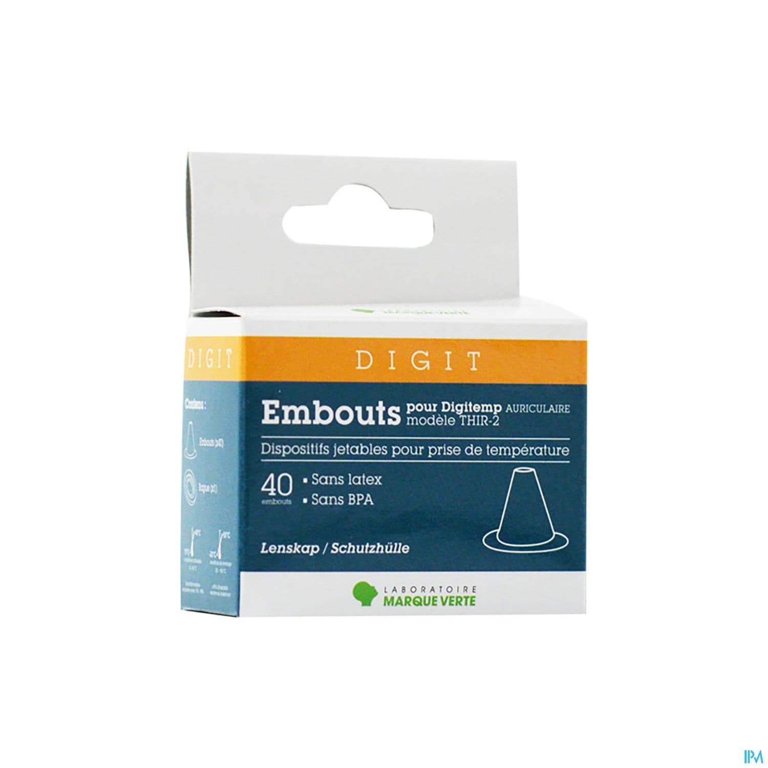 DIGITEMP EMB AURIC THERM MED 40