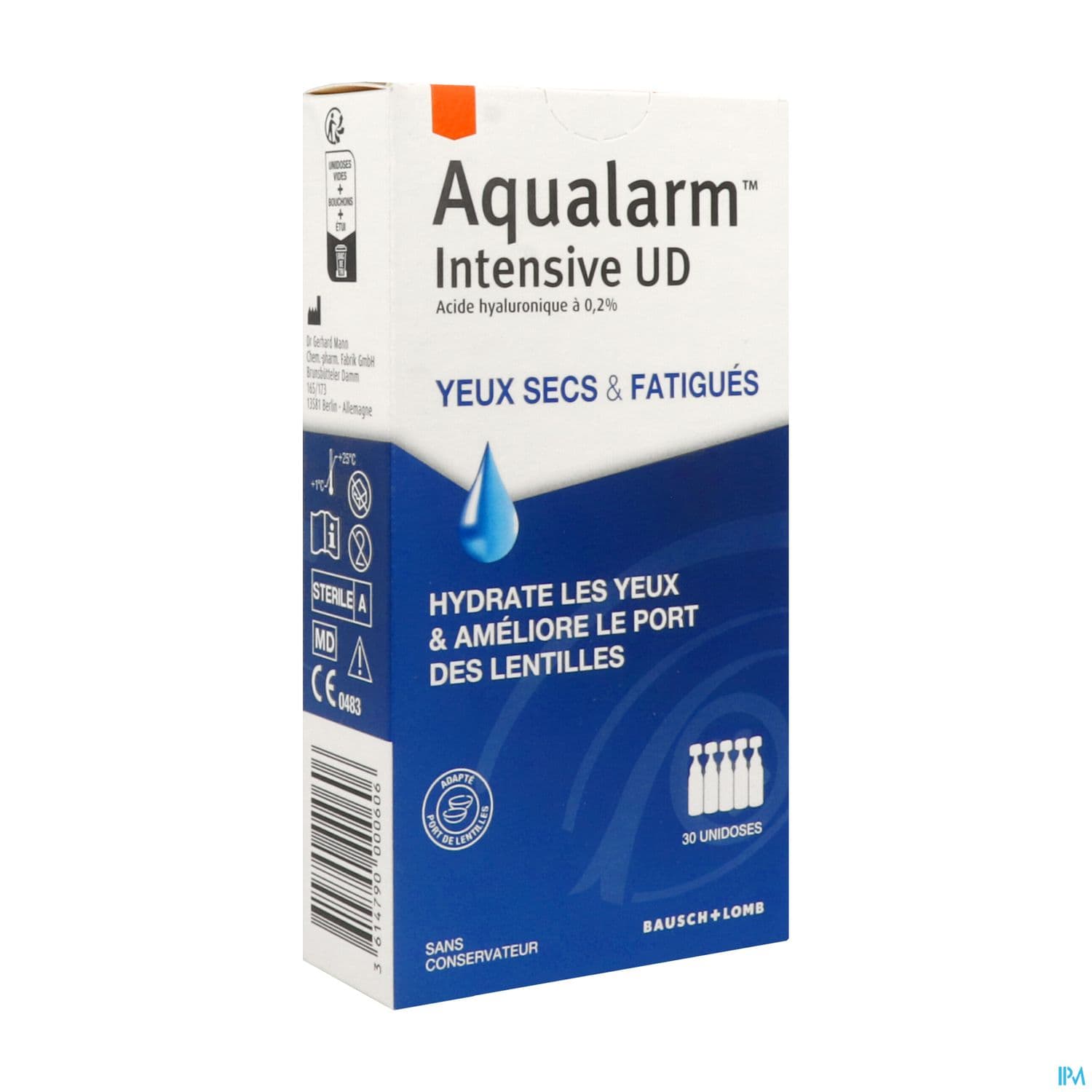 Aqualarm Intensive Solution Ophtalmique Unidose 0ml5 30