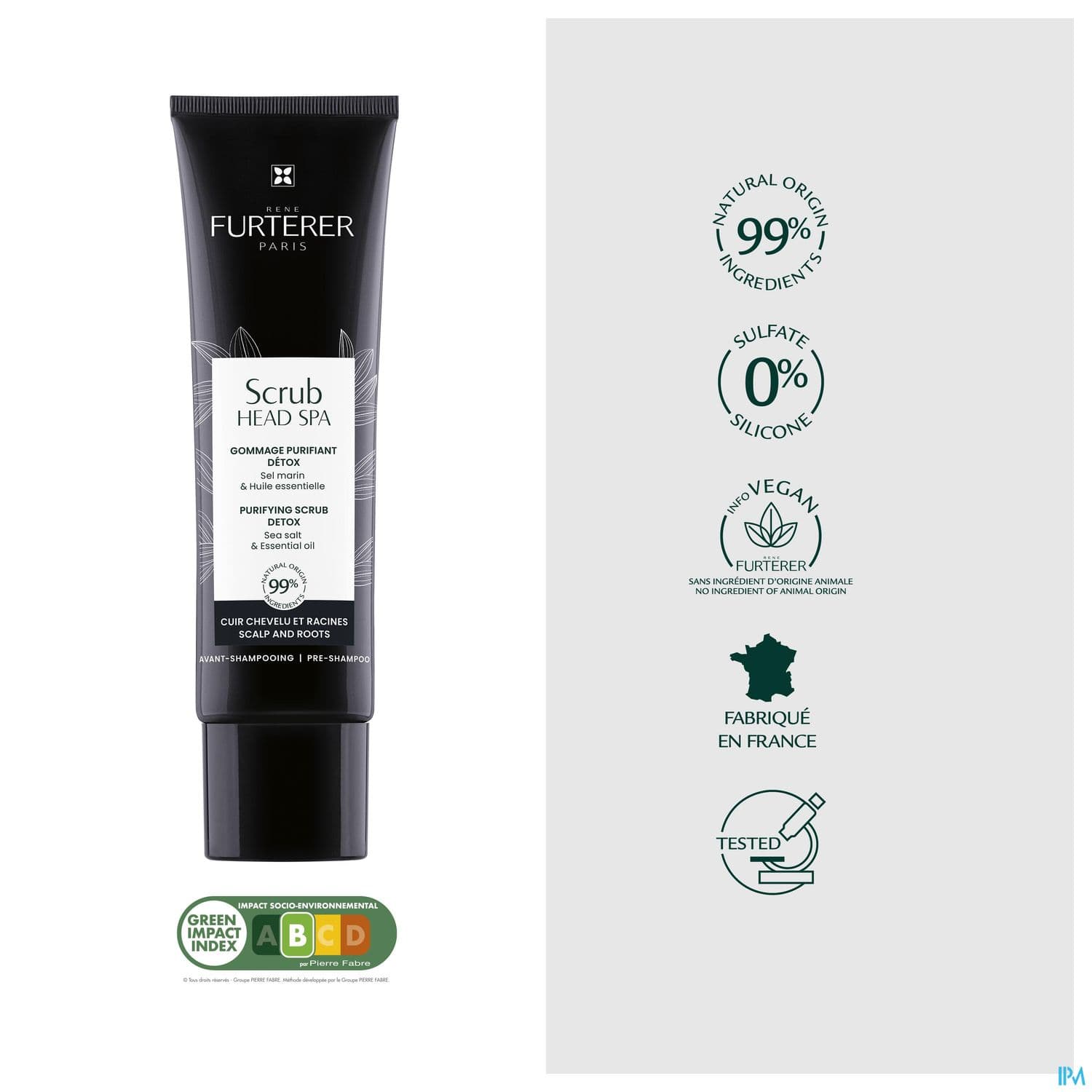 FURTERER SCRUB HEAD 150ML