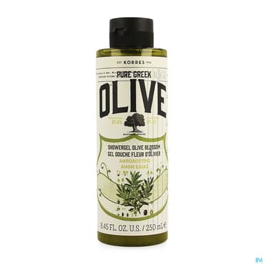 KORRES GEL DCH FL OLIVIER 250ML