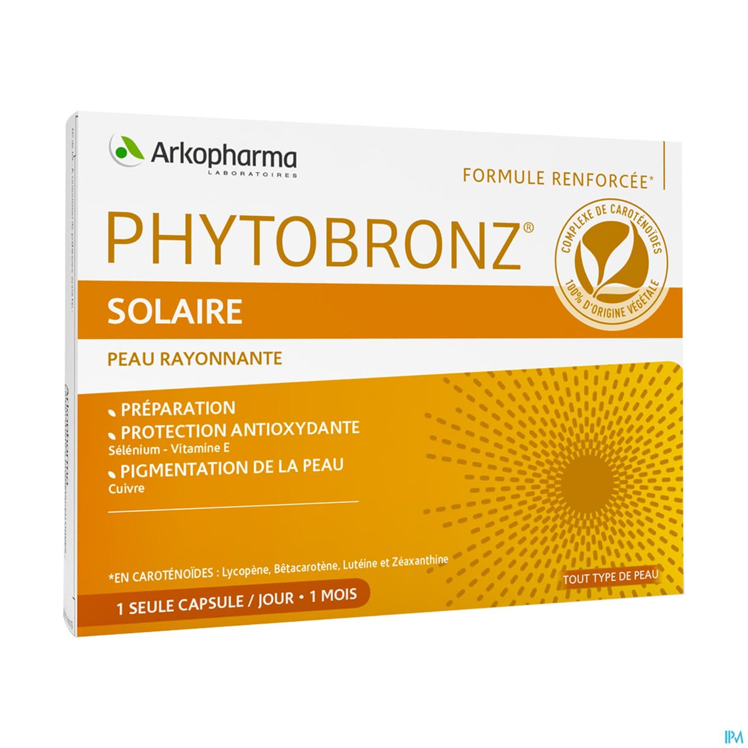 PHYTOBRONZ PREPAR SOLAIRE CAPS 30