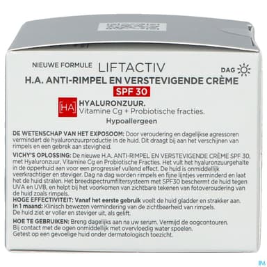 VICHY LIFTACTIV HA CR SPF30 50ML