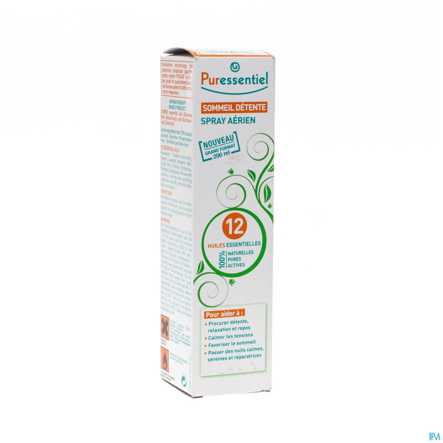 Puressentiel Spray Aerien Sommeil Detente Aux 12he 200ml
