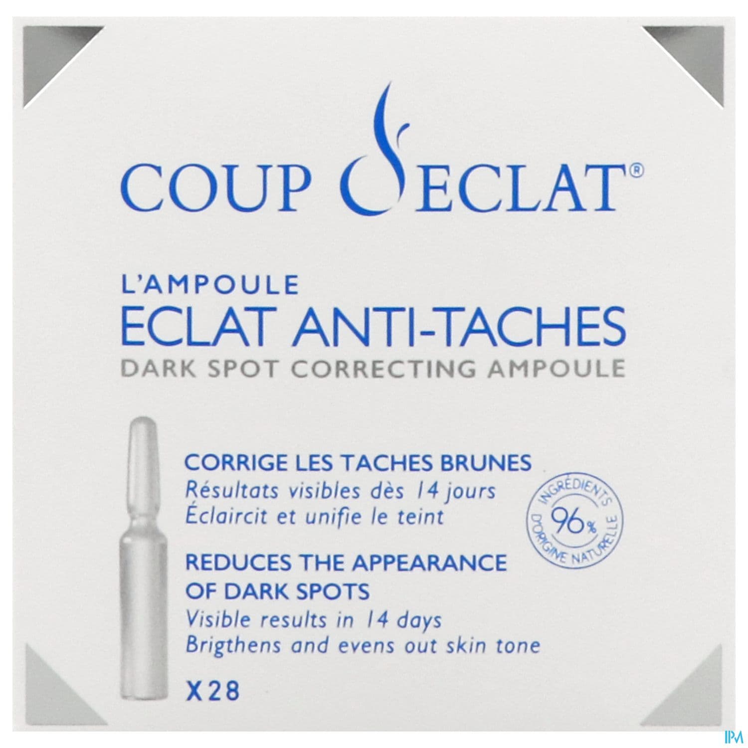 COUP-D-ECLAT A/TACHE AMP 28X1ML