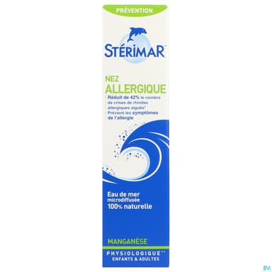 Sterimar Manganese Nez Allergique Sol Nasale 50ml
