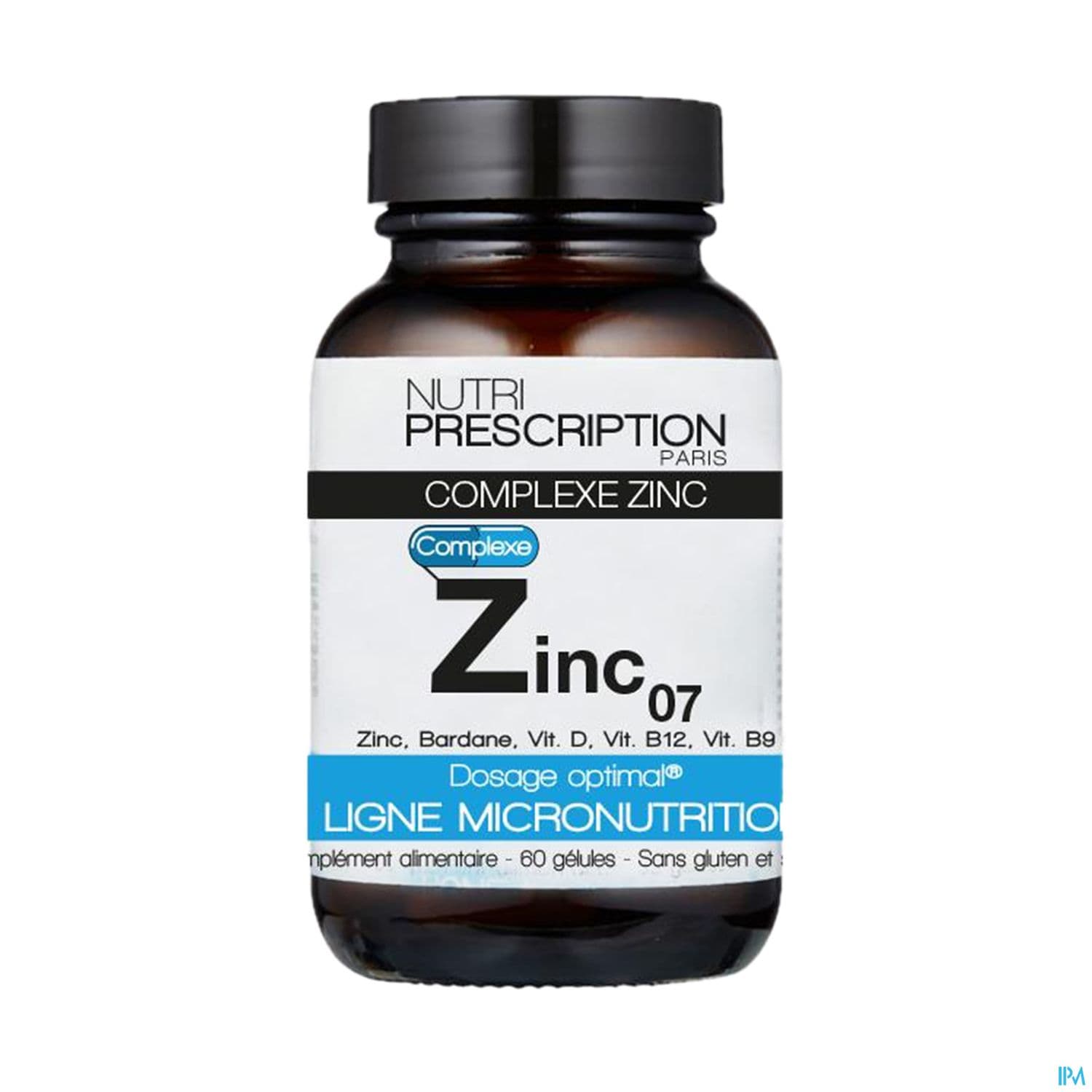 Nutriprescription Zinc07 Complexe Zinc Gelule 60