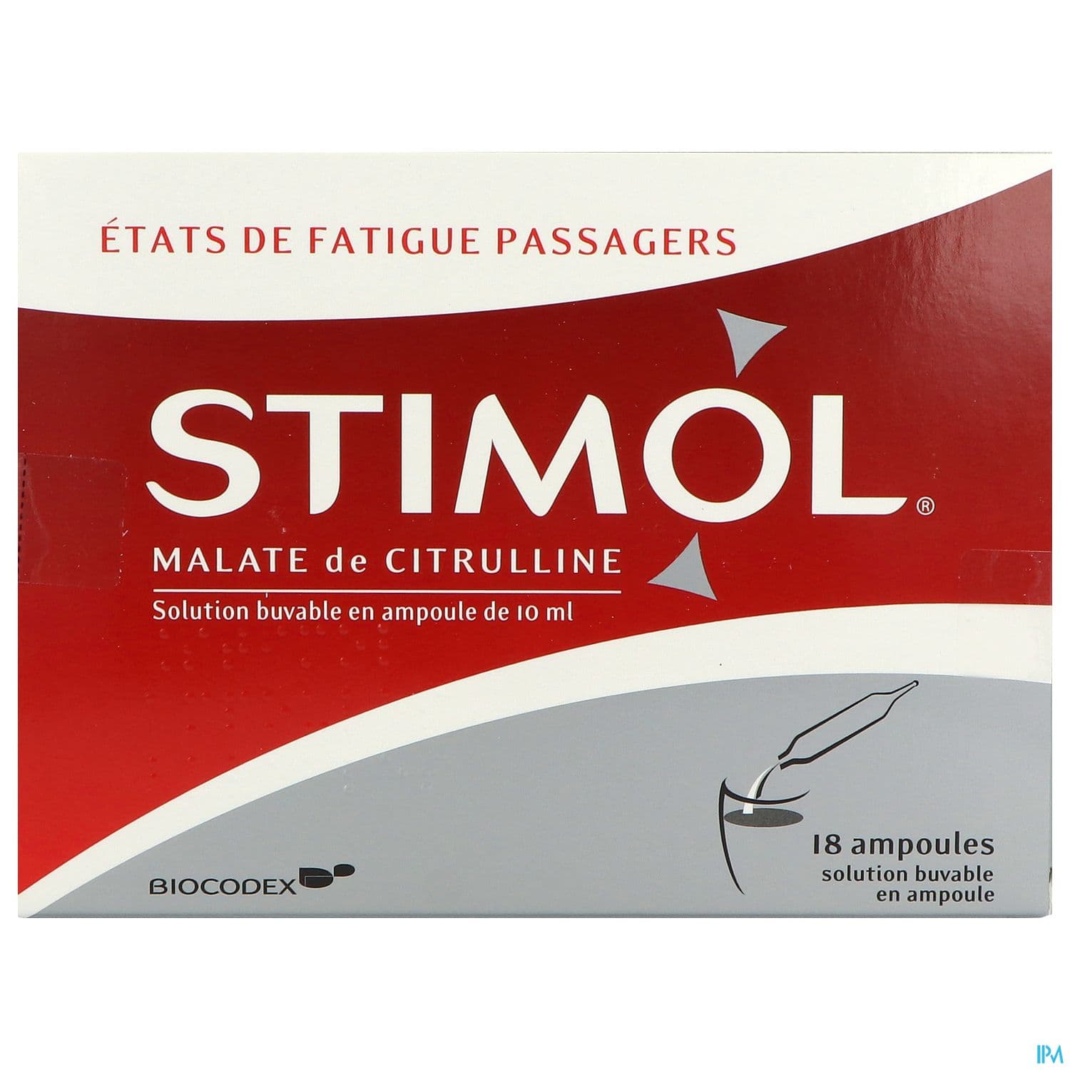 Stimol 1g/10ml Solution Buvable Ampoule 10ml 18