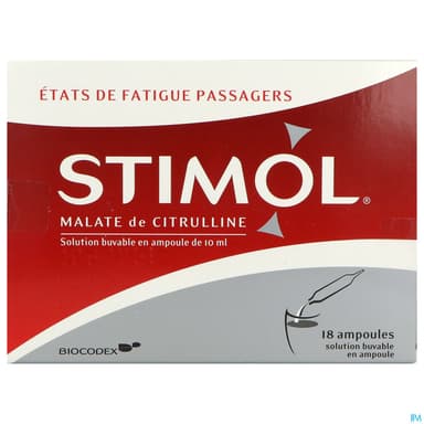 Stimol 1g/10ml Solution Buvable Ampoule 10ml 18